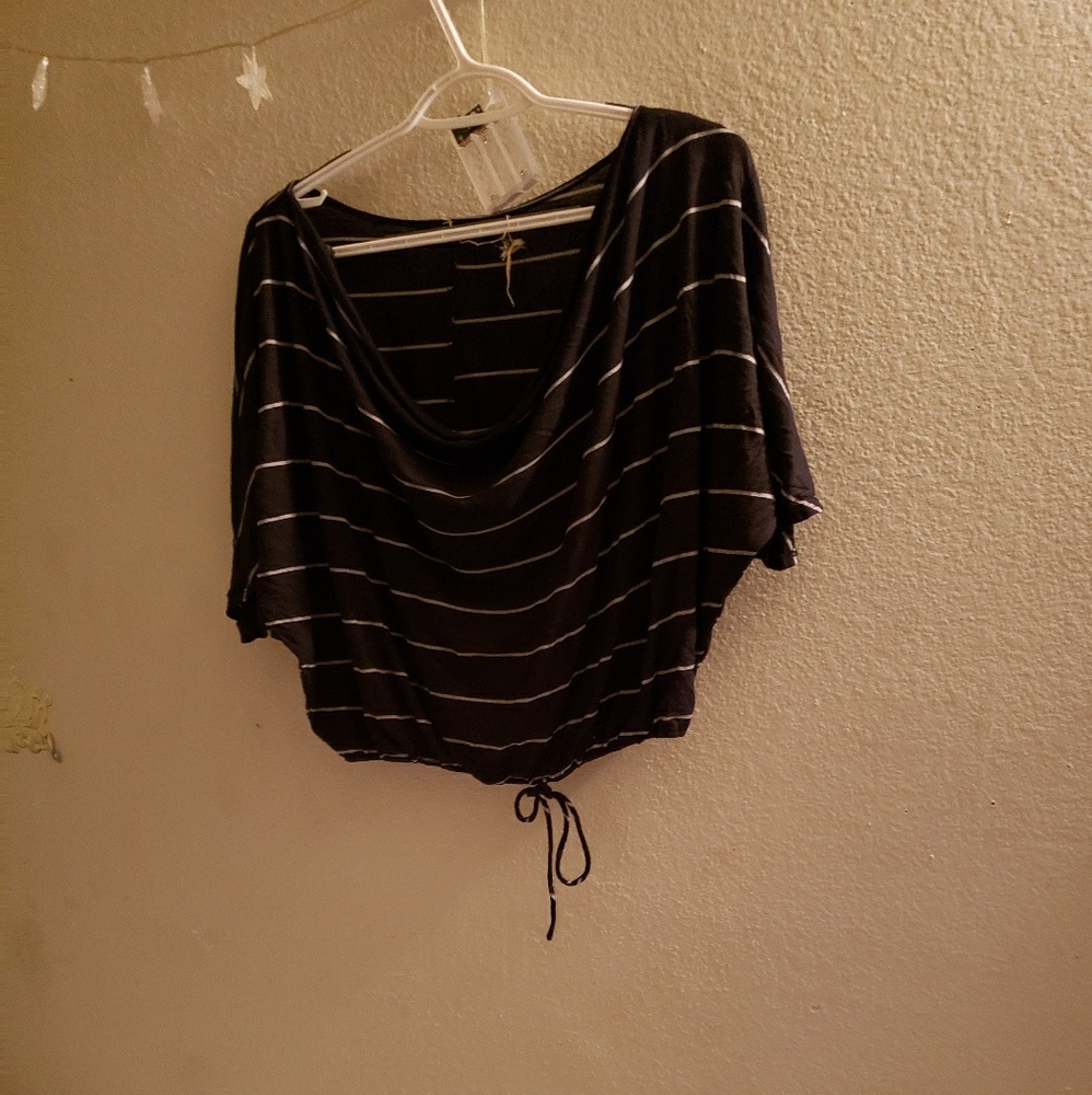 Striped over shirt